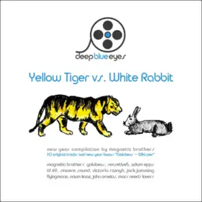 Yellow Tiger vs. White Rabbit (New Year Theme)