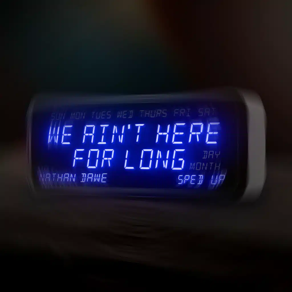 We Ain't Here For Long (Sped Up)