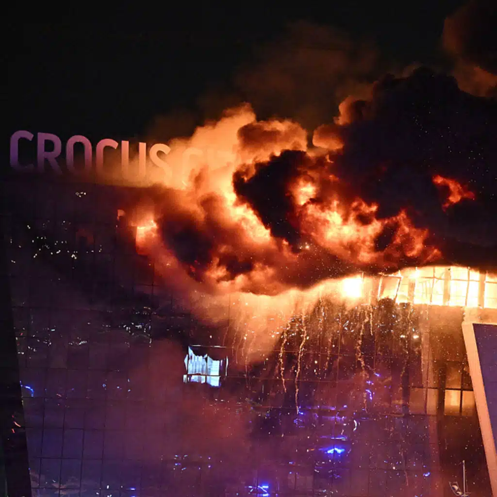 Terrorist attack at concert hall shocks Russia