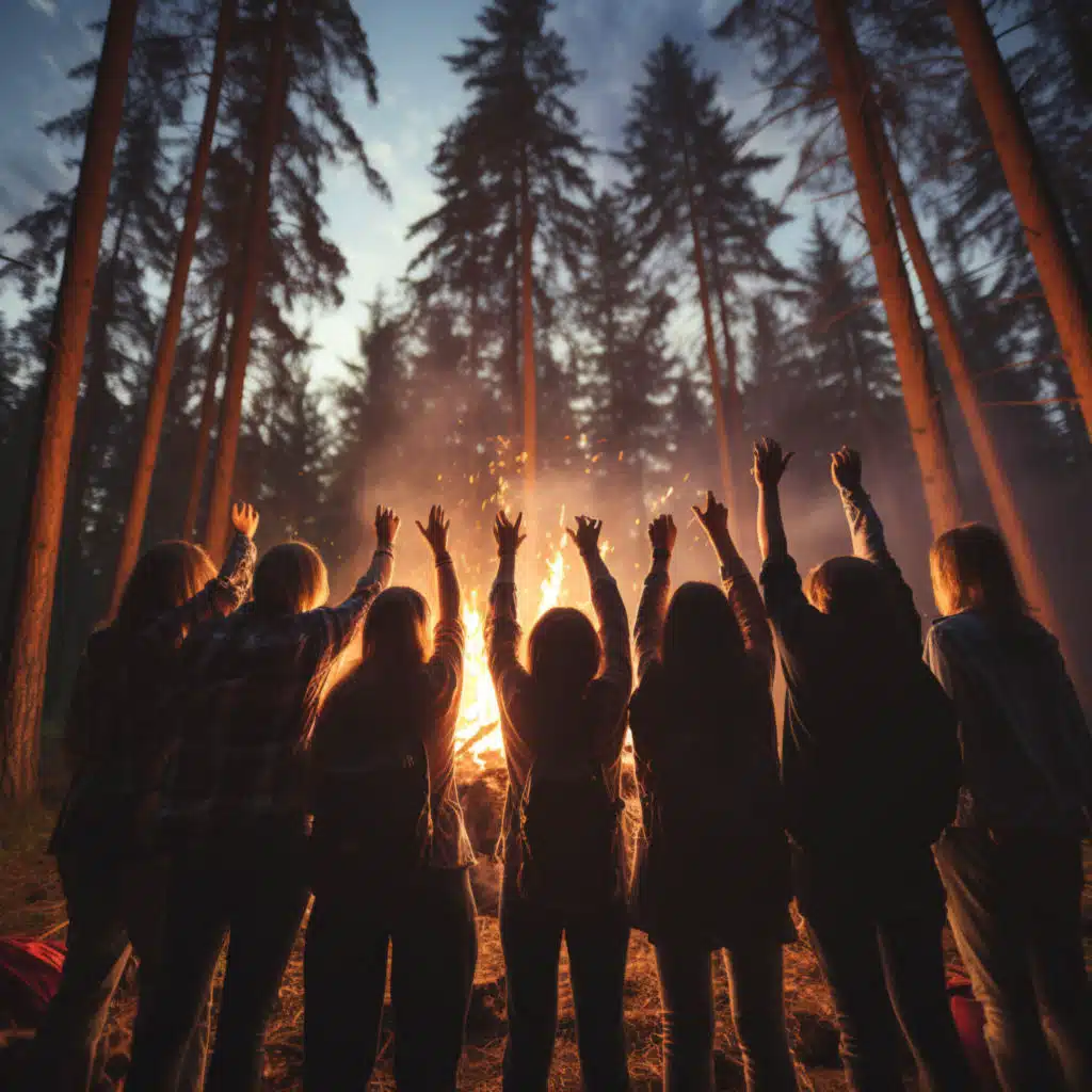 Llamas Eternas: Ambiente De Fuego Calmante Para La Relajación