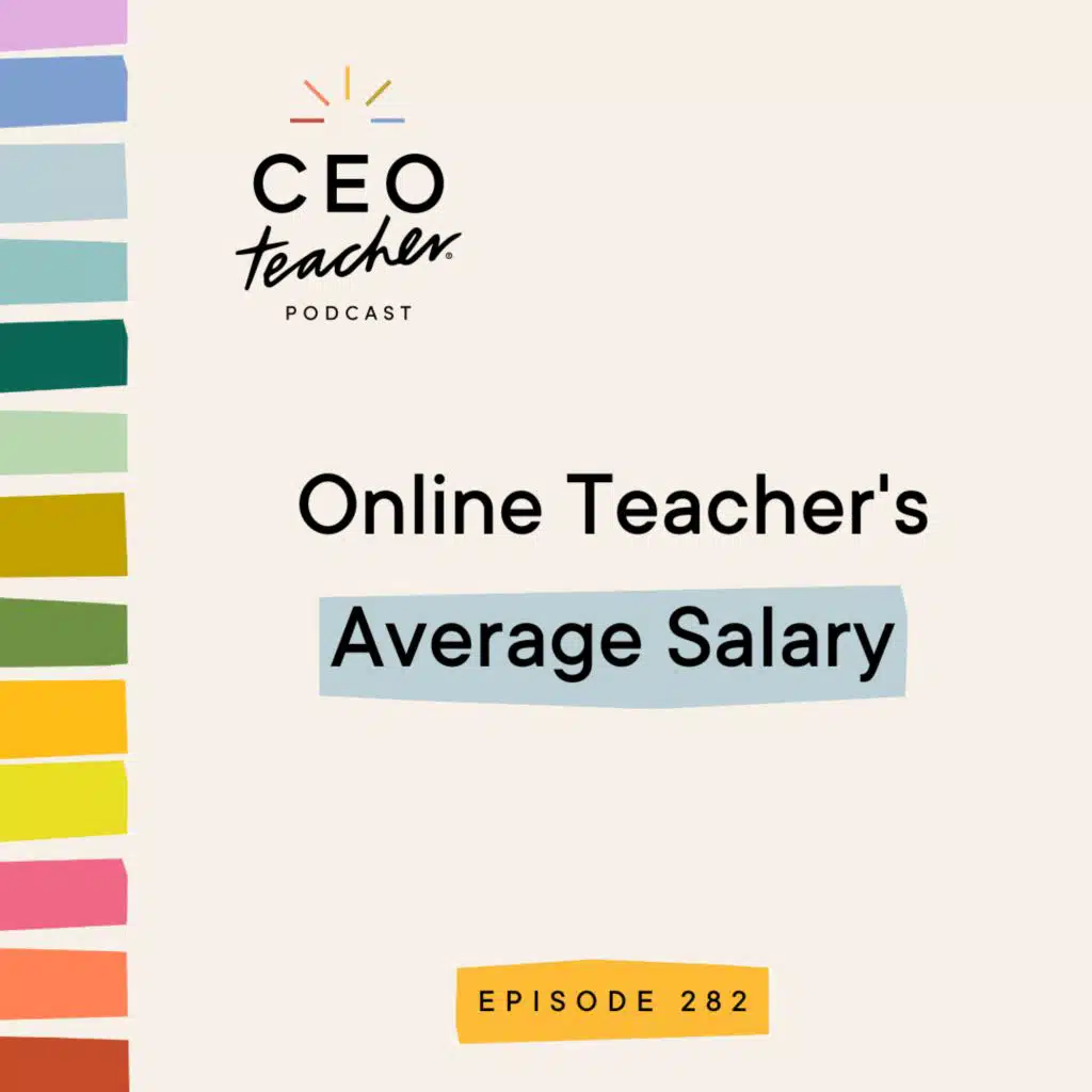 Online Teacher's Average Salary