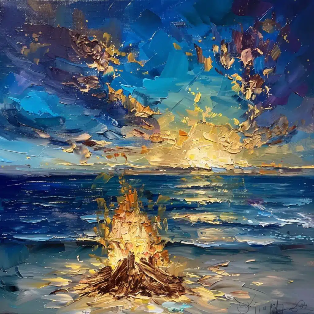 大自然的白噪音·水流火焰海浪睡觉专用催眠曲