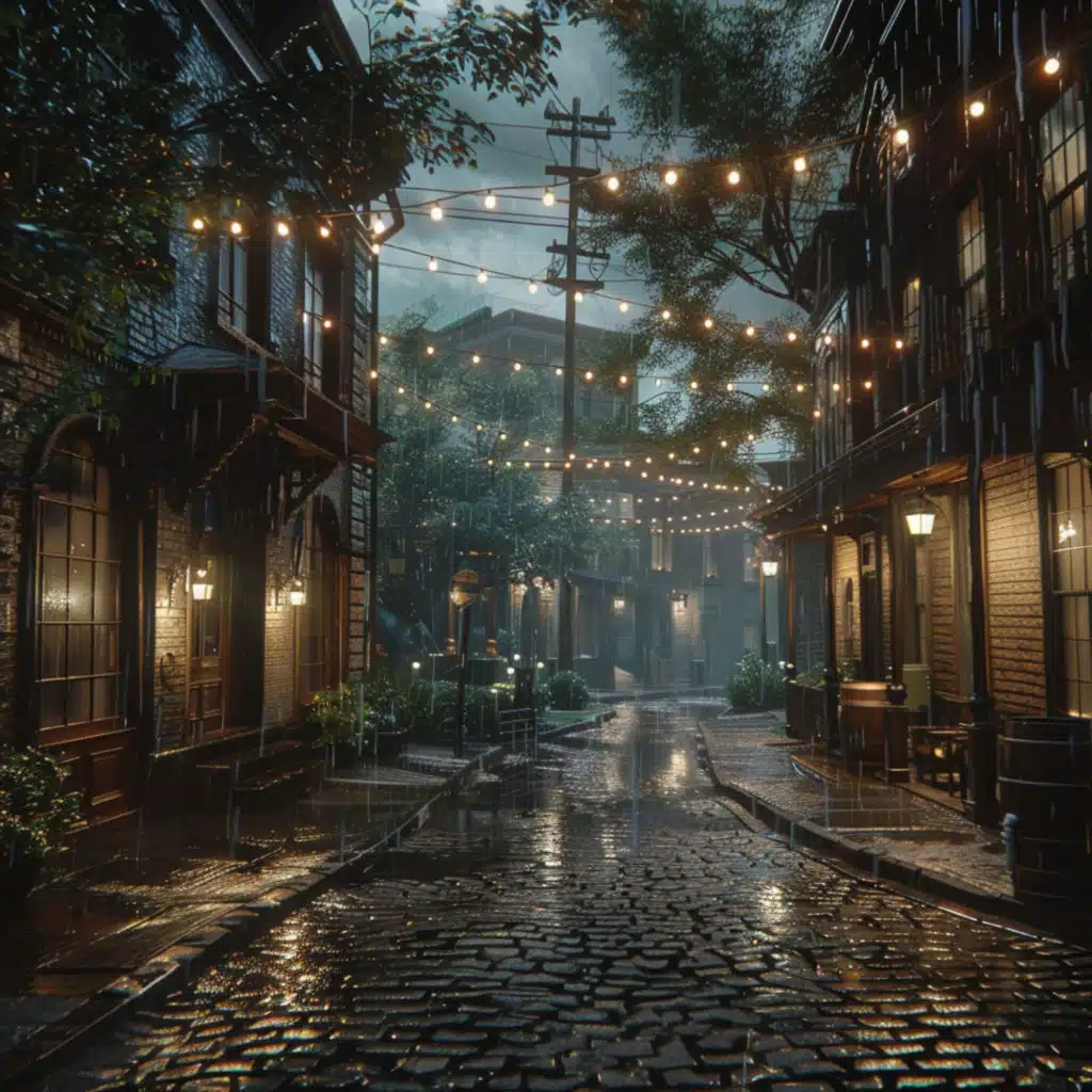 Calming Massage Experience with Soft Chill Rain