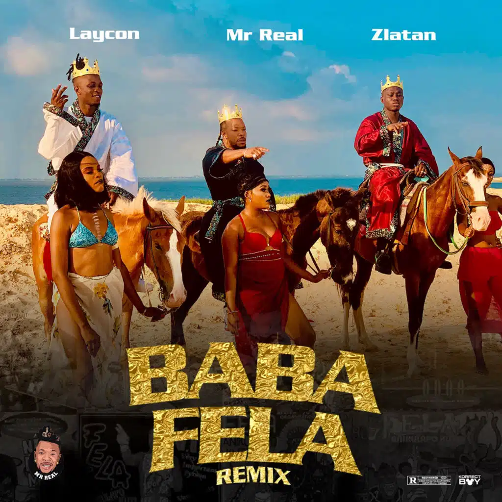 Baba Fela (feat. Laycon, Zlatan) [Remix]