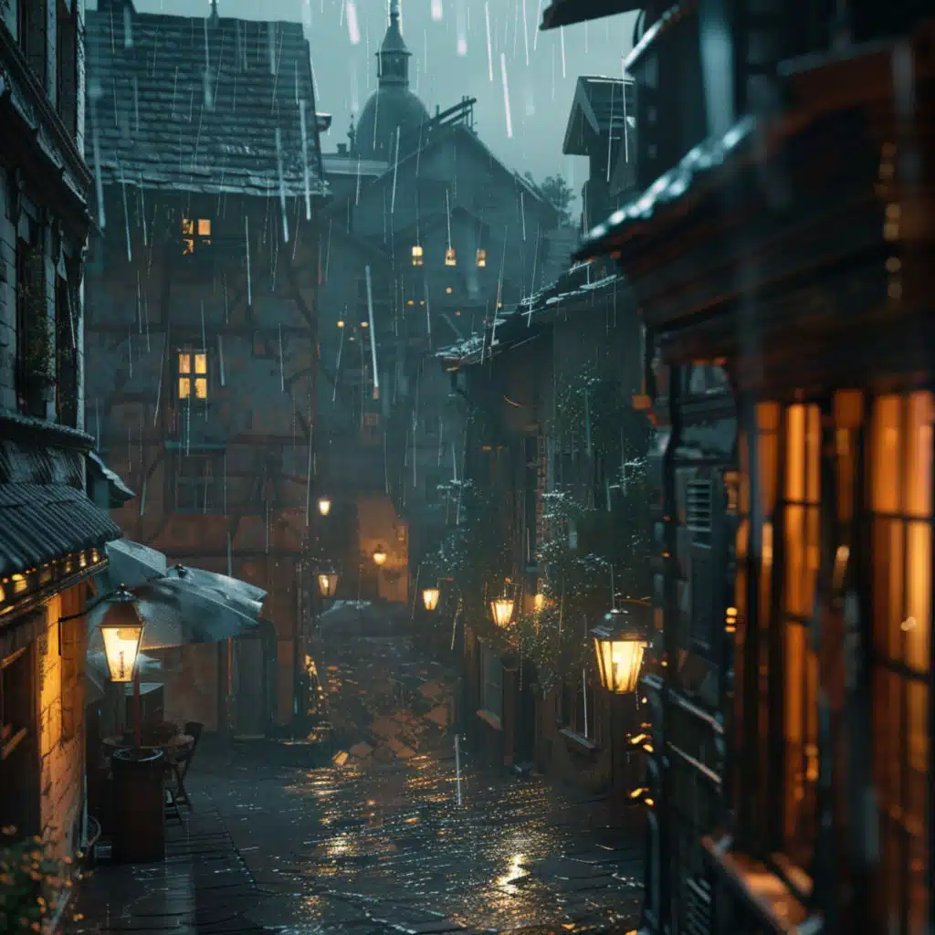 Peaceful Chill Rain Soundscapes for Ambient Calm