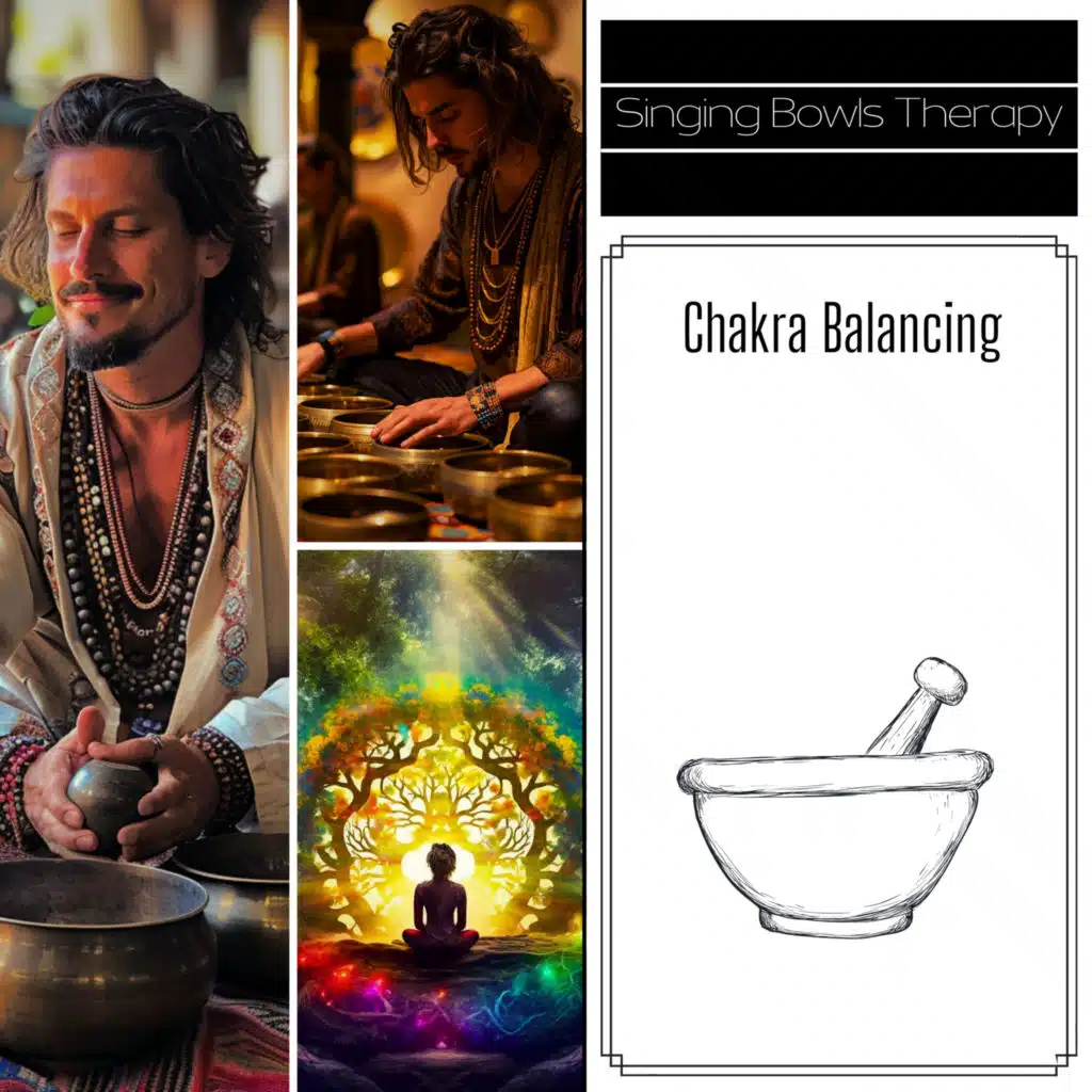 Singing Bowls Therapy, Tibetan Singing Bowls for Relaxation, Meditation and Chakra Balancing & The Tibetan Singing Bowls