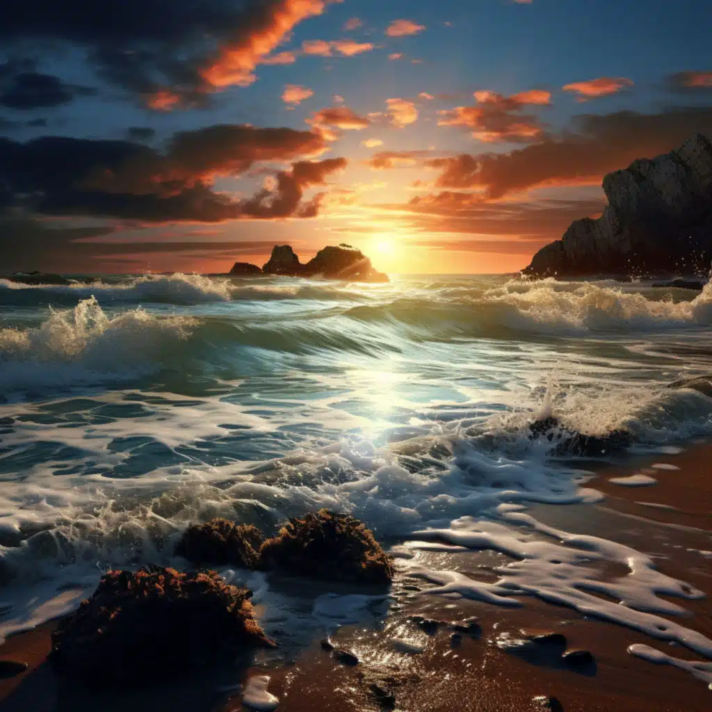 Serene Ocean Winds for Chill