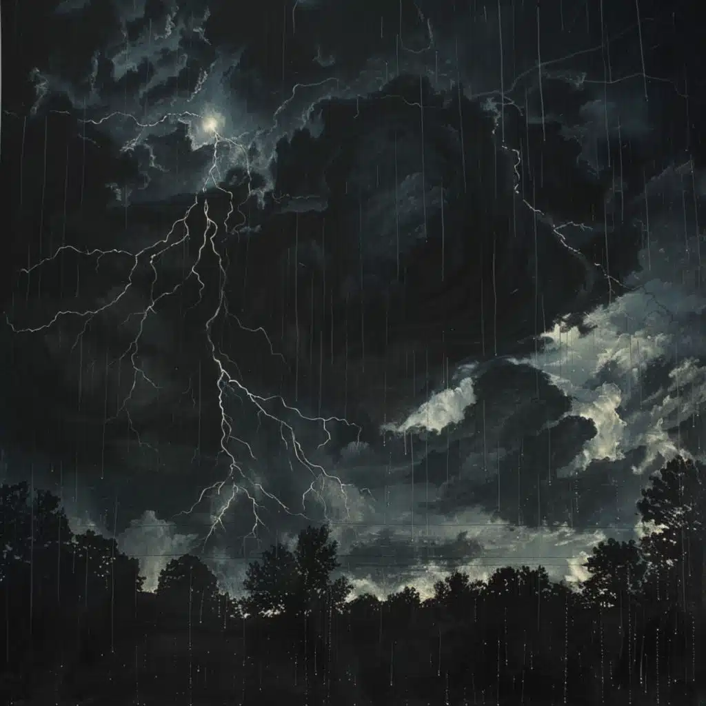 Quiet Rain and Thunder Contemplation