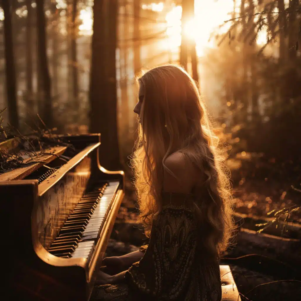 Música De Piano: Fantasías De Luz Polar