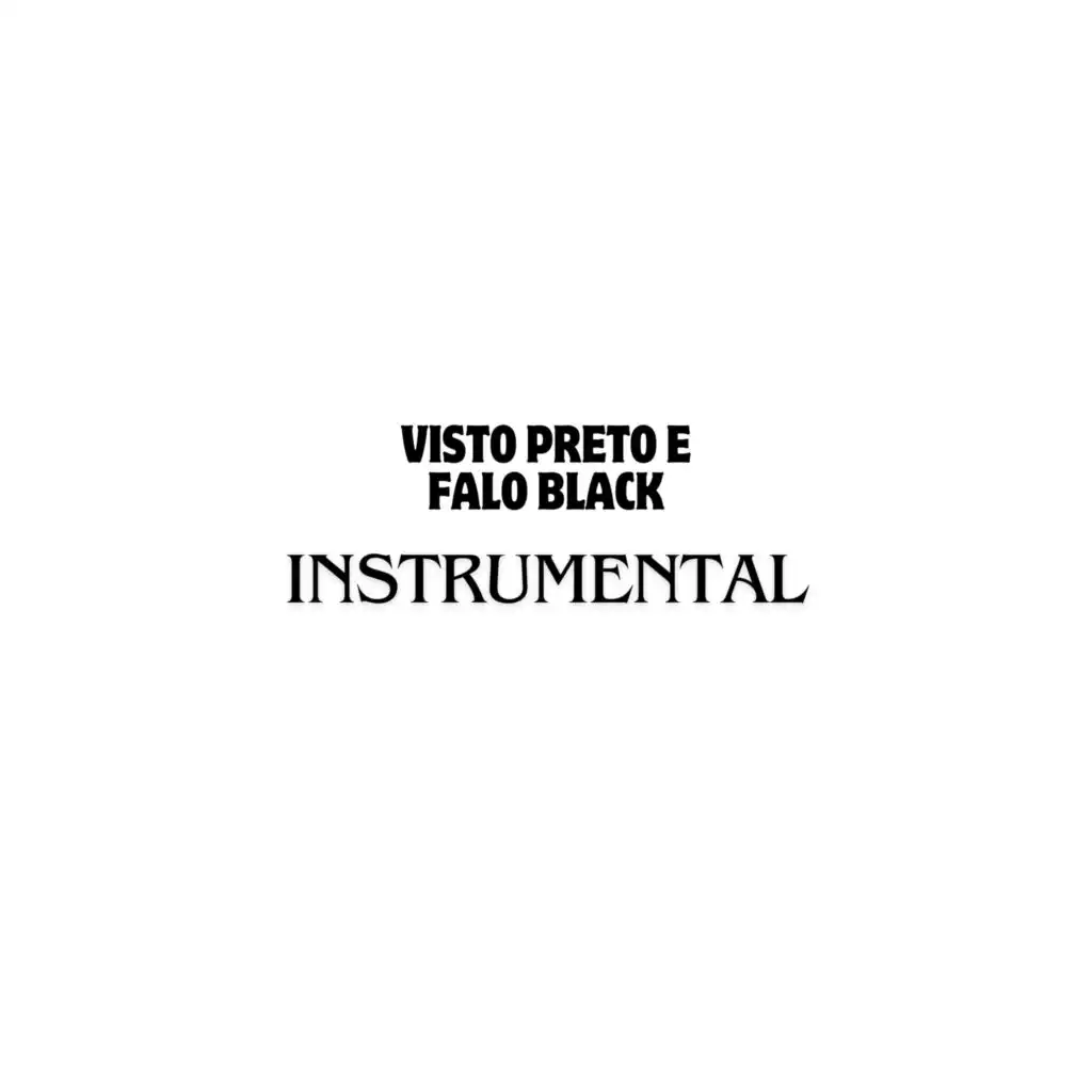 Visto Preto e Falo Black - Instrumental (feat. Nagô rdg)