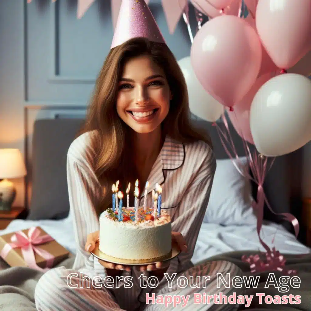 Cheers to Your New Age - Happy Birthday Toasts