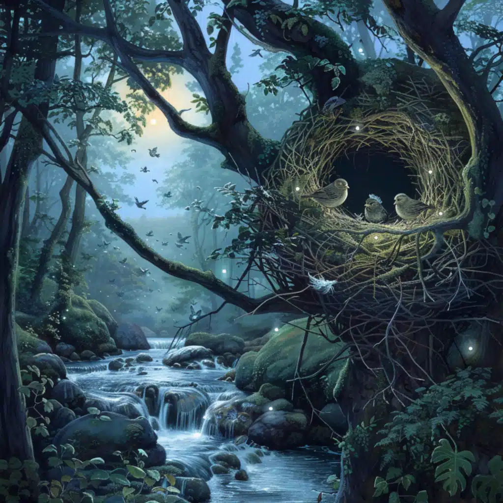 Binaural Resting Birds