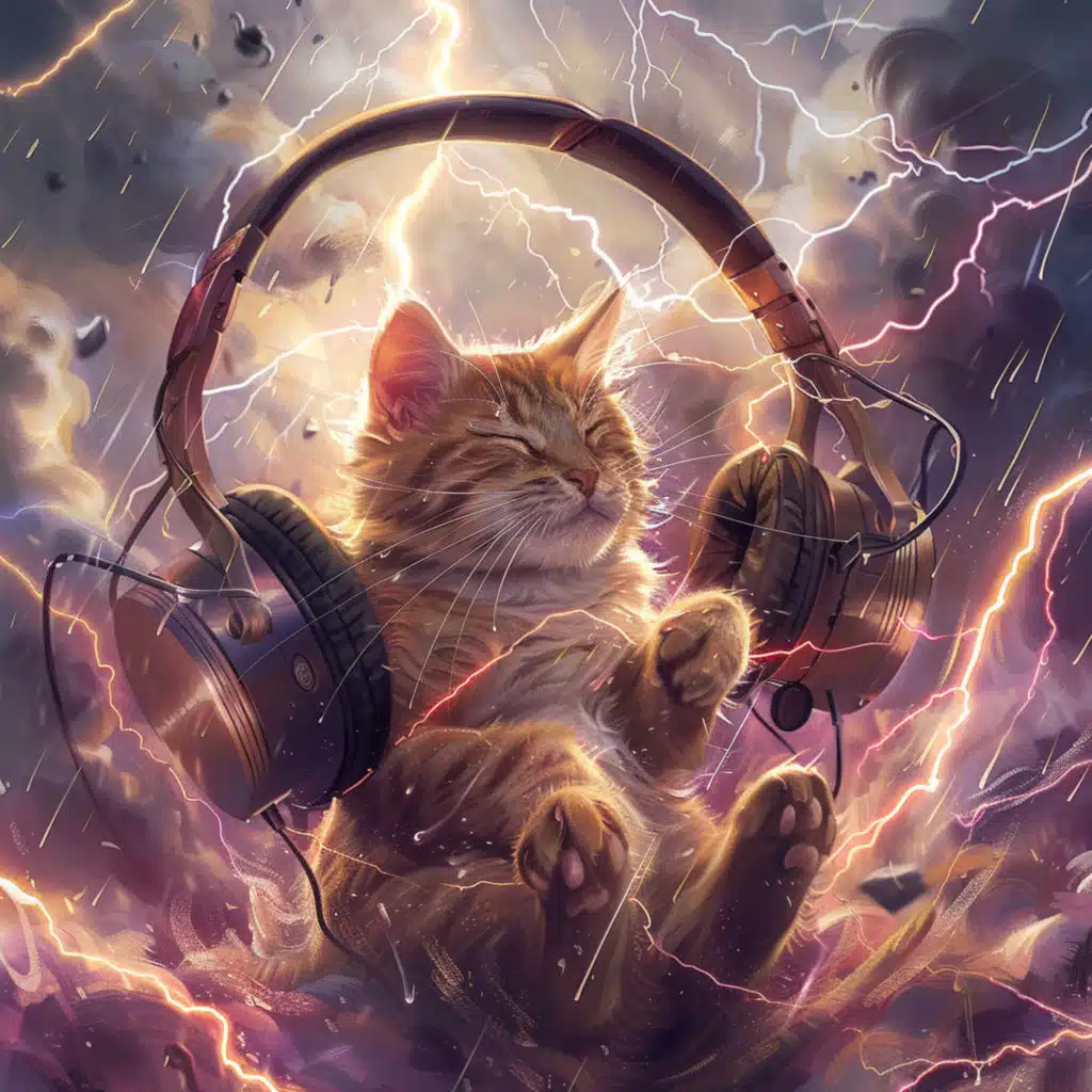 Binaural Thunder: Quiet Moments for Cats