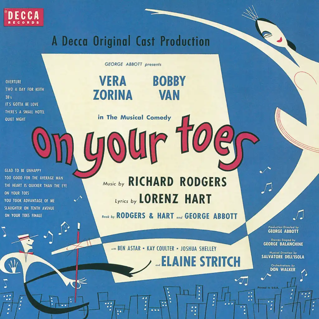 The Heart Is Quicker Than The Eye (On Your Toes/1954 Original Broadway Cast/Remastered)