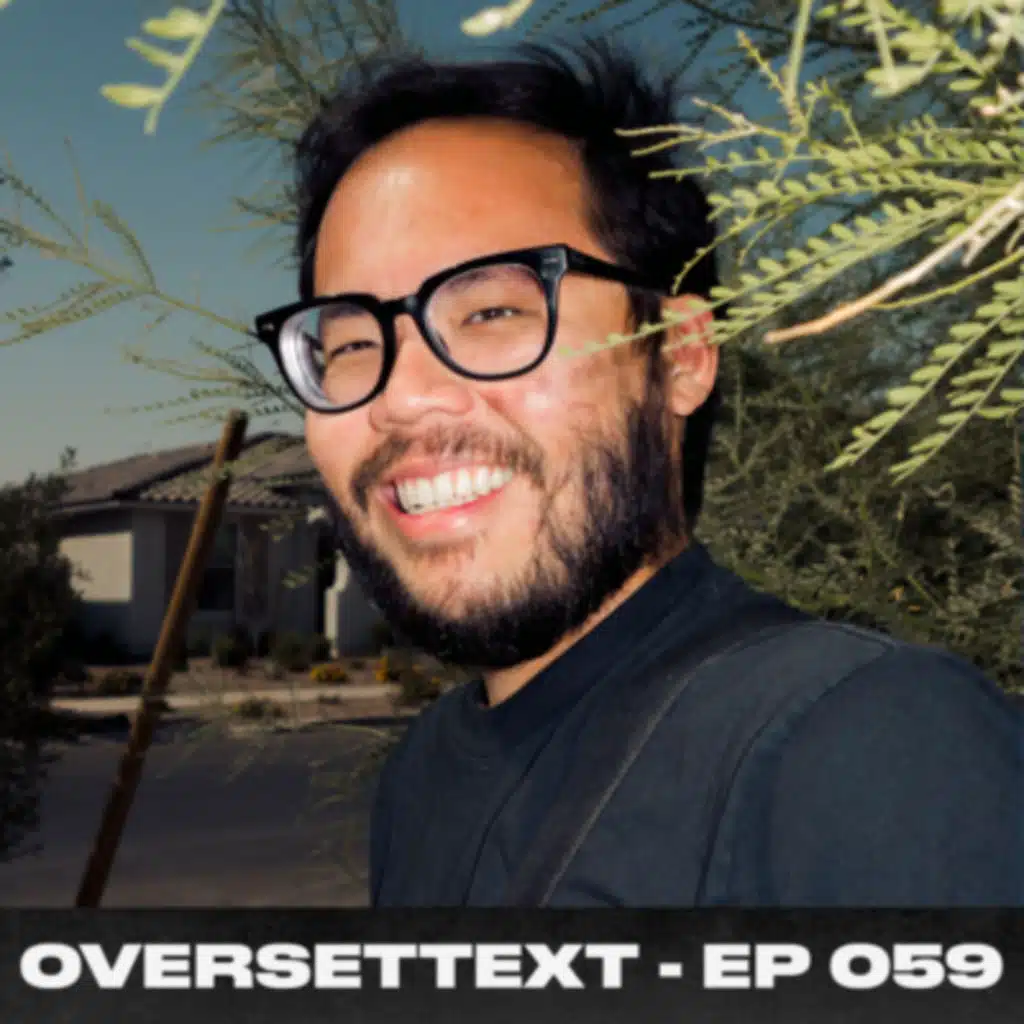 Oversettext - Speaking your mind through design with a poster everyday Ep.59