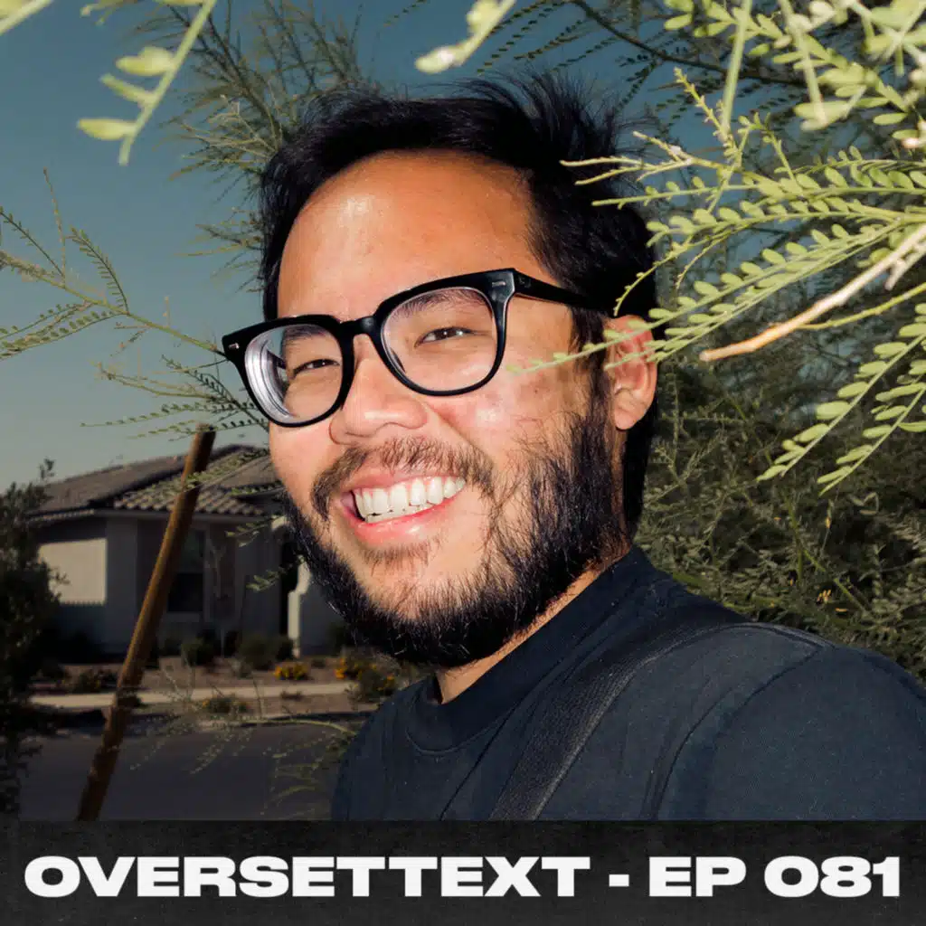Oversettext (Ram Reyes) - Using Graphic Design to SAVE Society? Ep.81