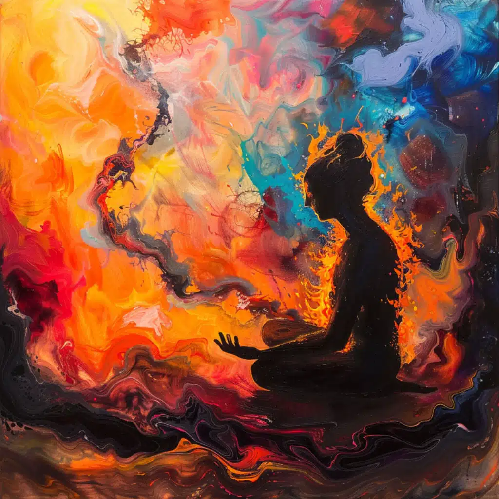 Soothing Calm of Flames