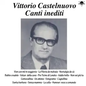Vittorio Castelnuovo Canti Inediti