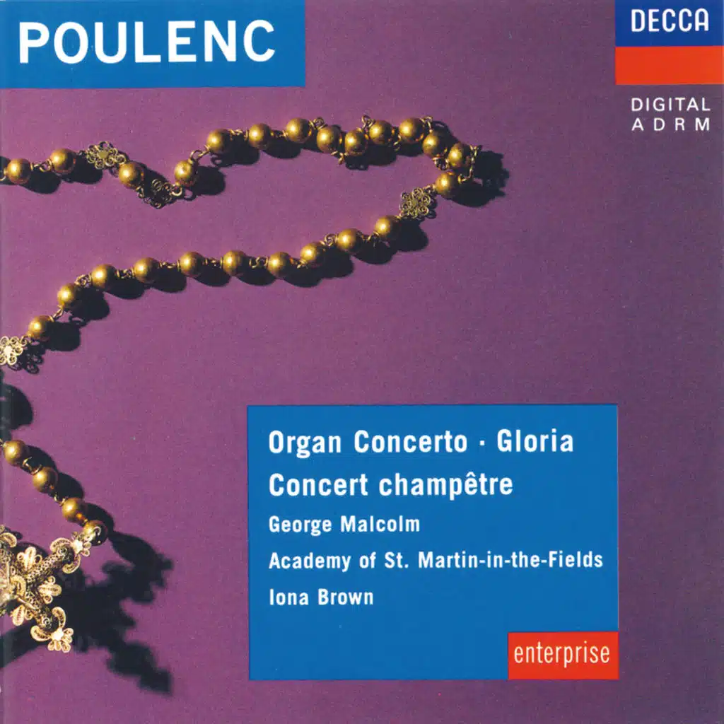Poulenc: Concerto for organ, strings and percussion in G minor: Allegro giocoso