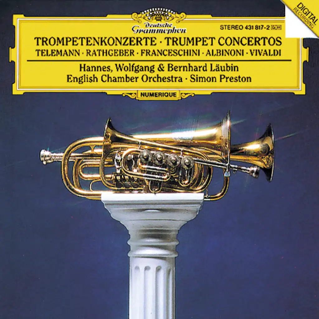 Rathgeber: Concerto in E-Flat Major Op. 6 Nr. 15 for 2 Trumpets, 2 Violins and Continuo: I. Allegro