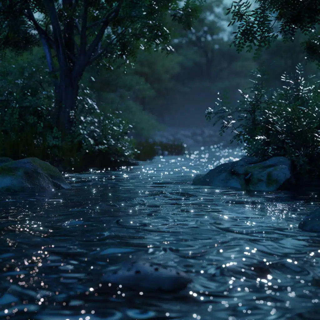 Quietude by the Babbling Brook