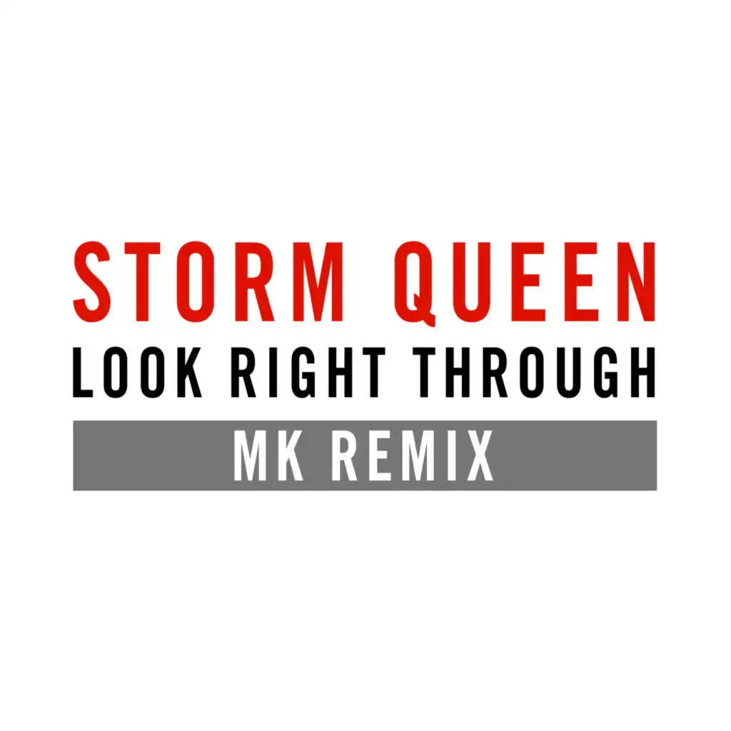 Look Right Through (MK Vocal Edit)