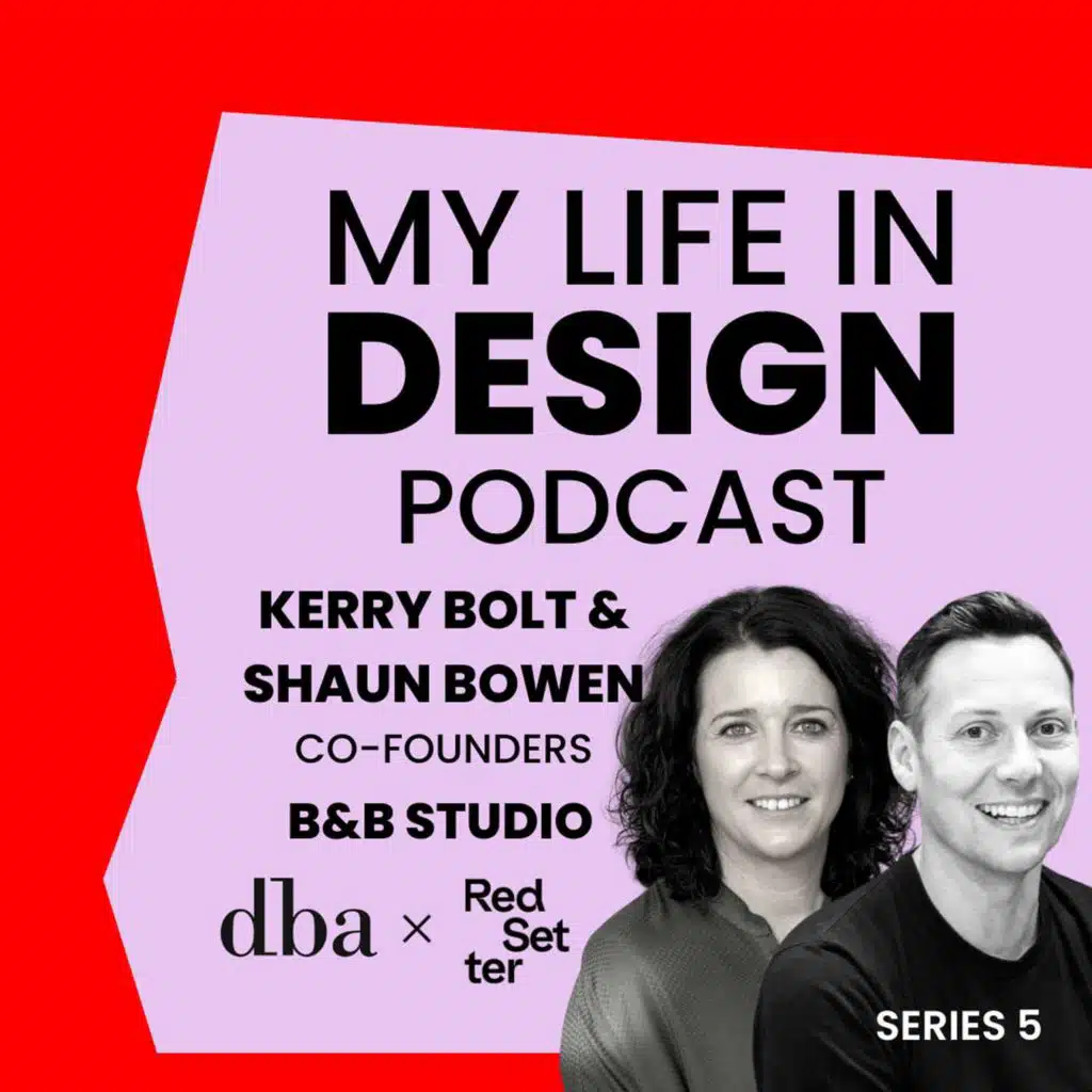 Kerry Bolt and Shaun Bowen - co-founders of B&B studio