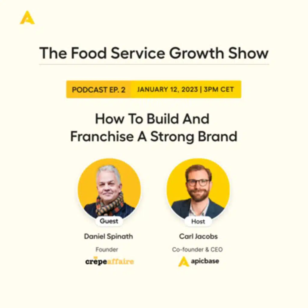 How To Build And Franchise A Strong Restaurant Brand with Daniel Spinath from Crêpeaffaire