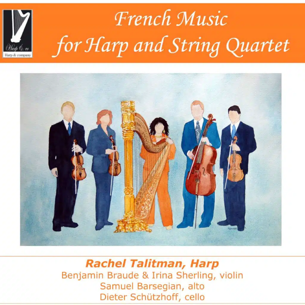 French Recital for Harp and String Quartet