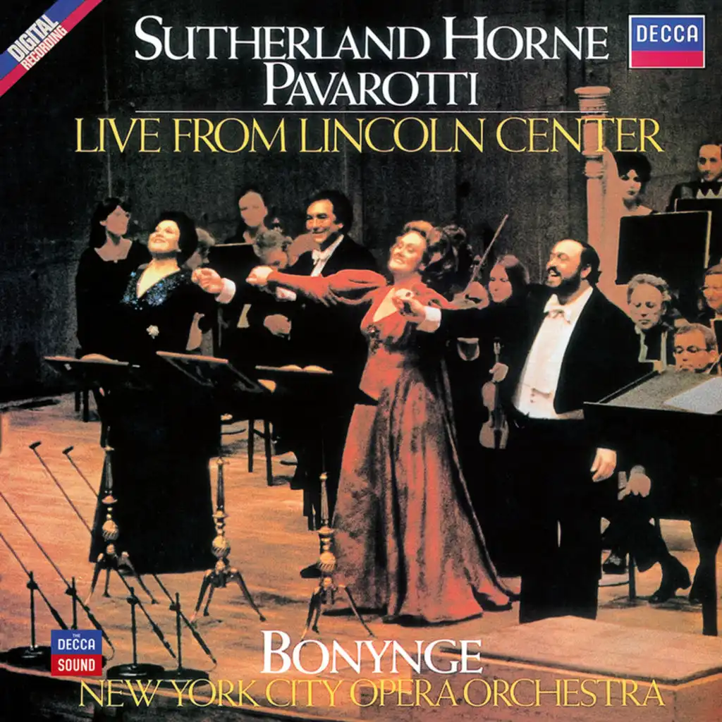 Marilyn Horne, Luciano Pavarotti, New York City Opera Orchestra & Richard Bonynge
