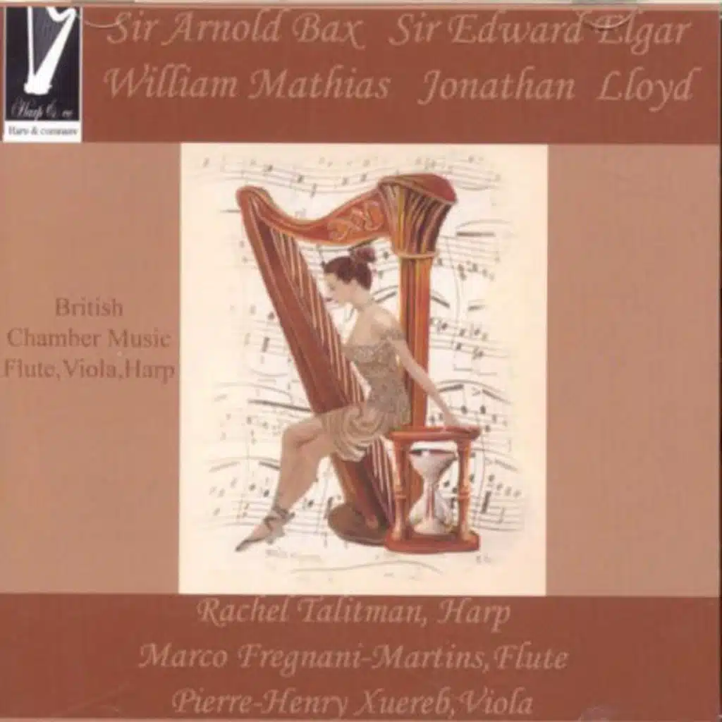 British Chamber Music for Flute, Viola and Harp