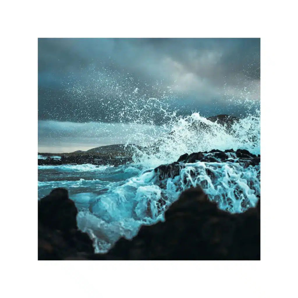 #102 - Calm Ocean Waves and Brown Noise with Relaxing Lo Fi Music | Ocean Daze