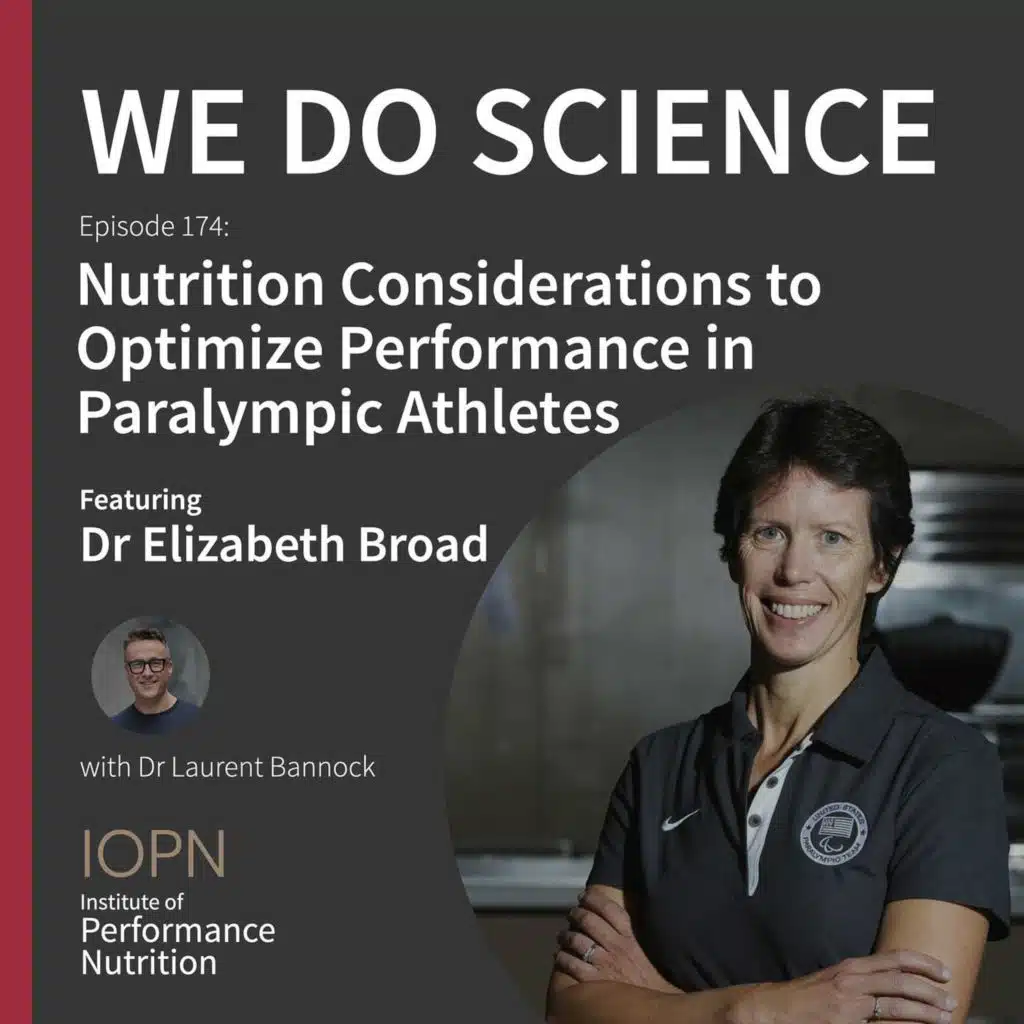 "Nutrition Considerations to Optimize Performance in Paralympic Athletes" with Dr Elizabeth Broad