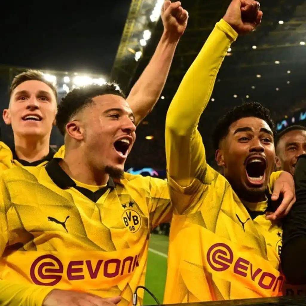 Paris and Dortmund storm into semis