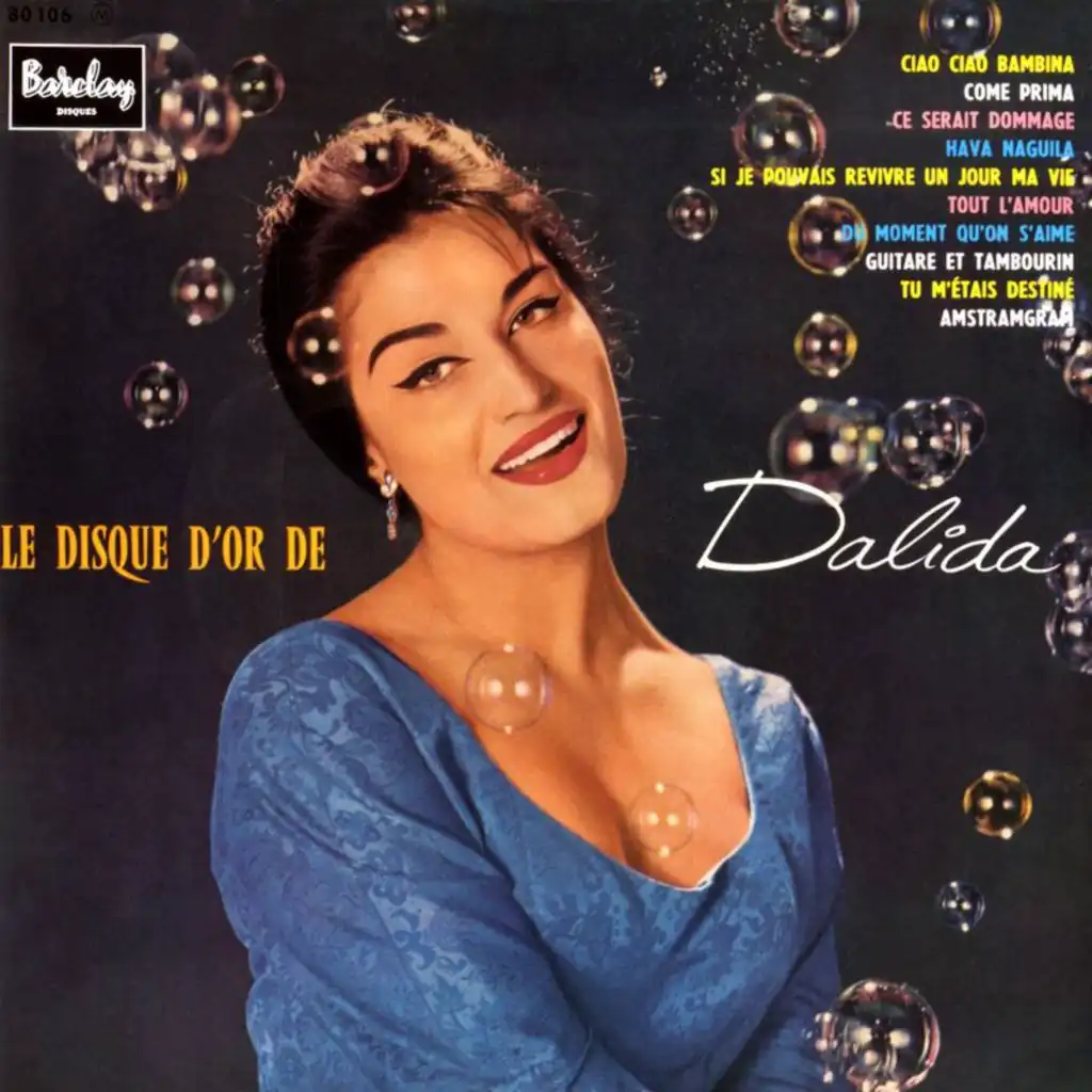 Le disque d'or de Dalida