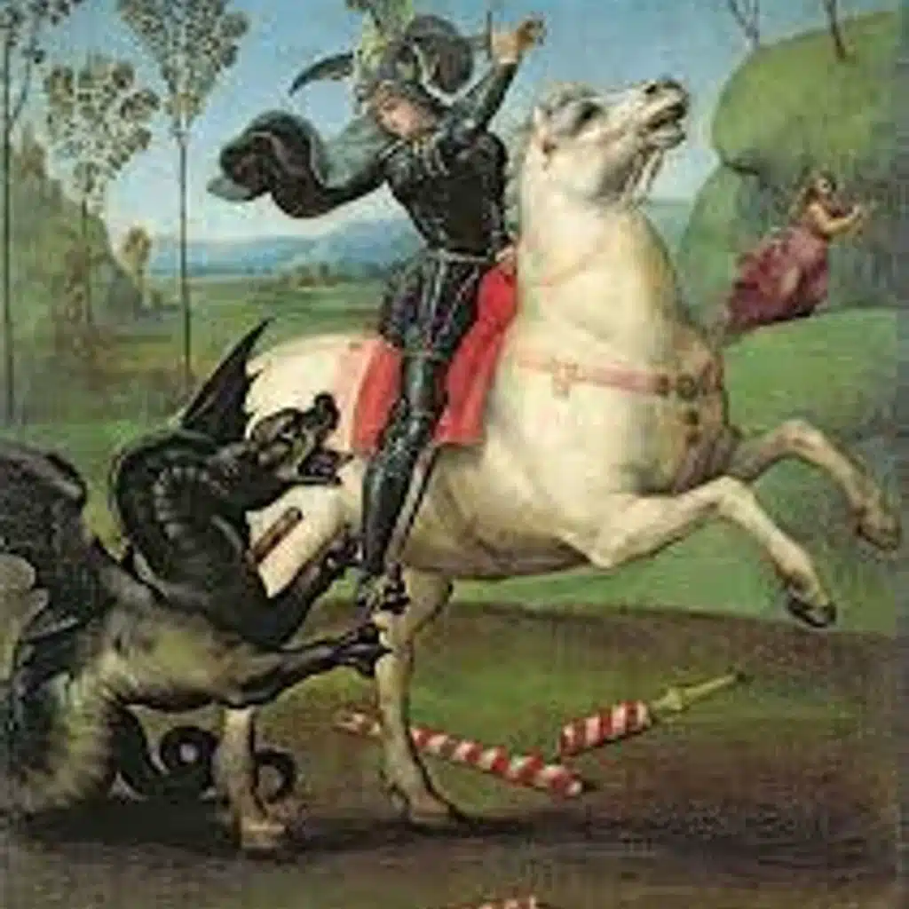 485. San Jorge y el Dragón (Leyenda España)