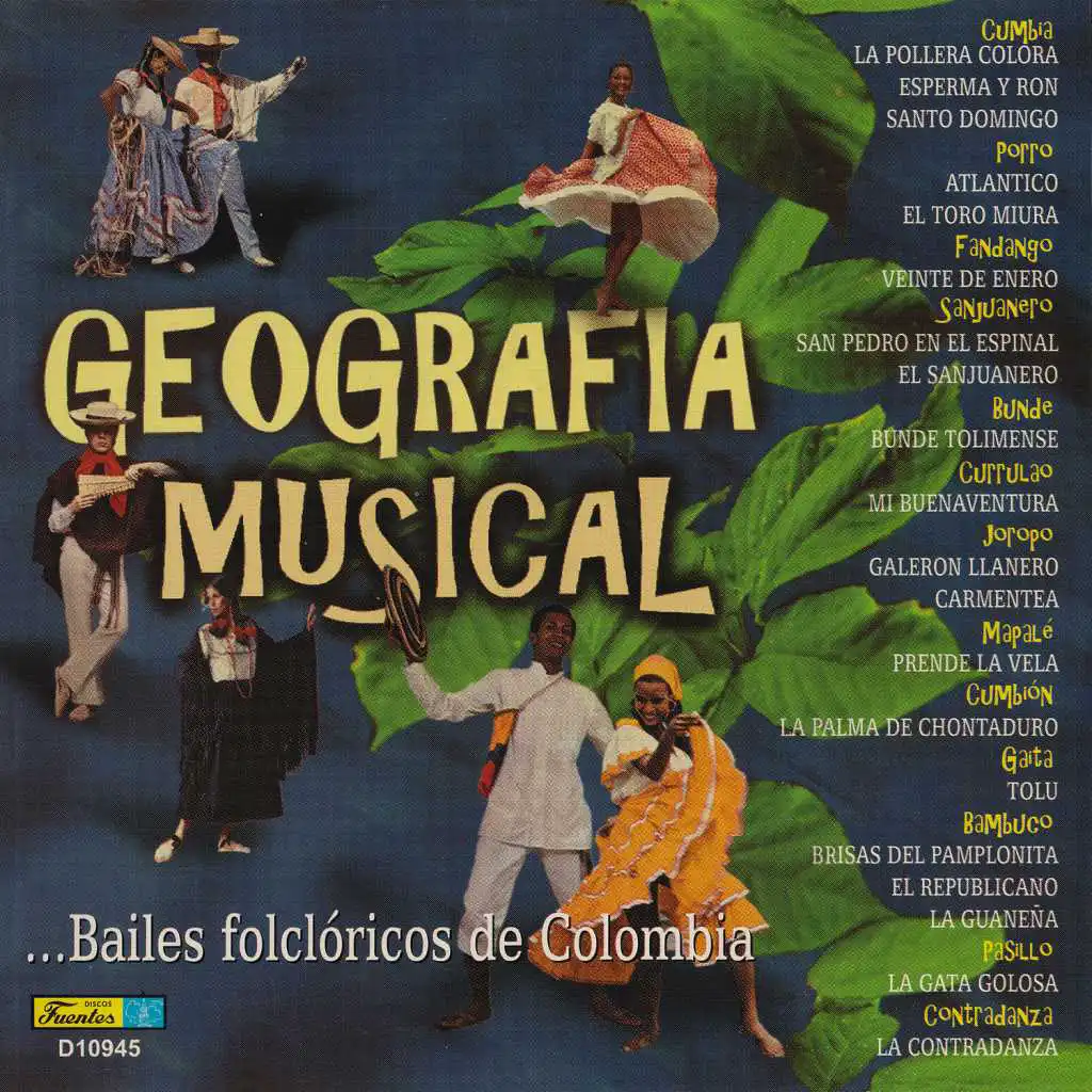 Geografía Músical ... Bailes Folclóricos de Colombia
