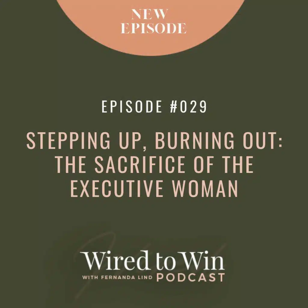 Stepping up, burning out: the sacrifice of the executive woman