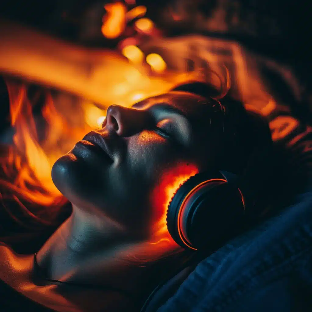 Sleep's Warmth in Flames