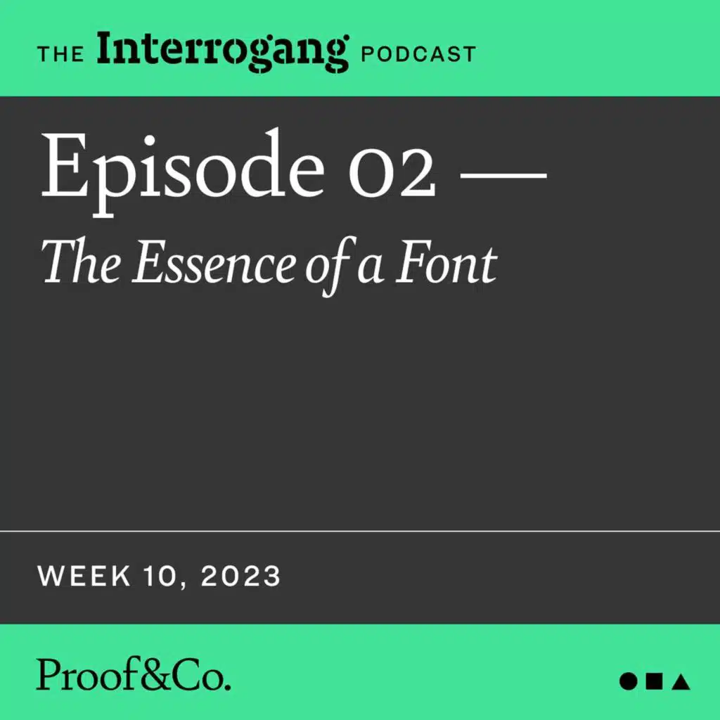 Week 10 Releases - The Essence of a Font