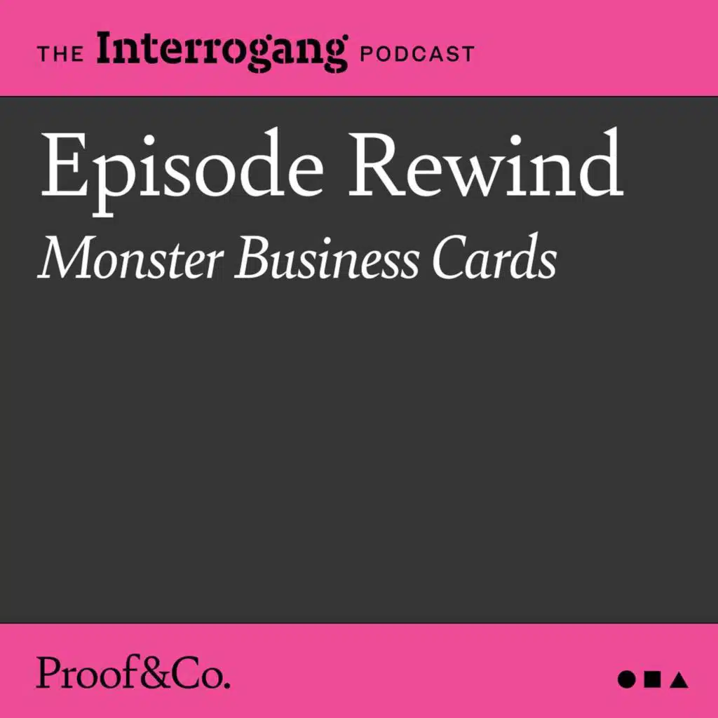 Rewind 07 - Monster Business Cards