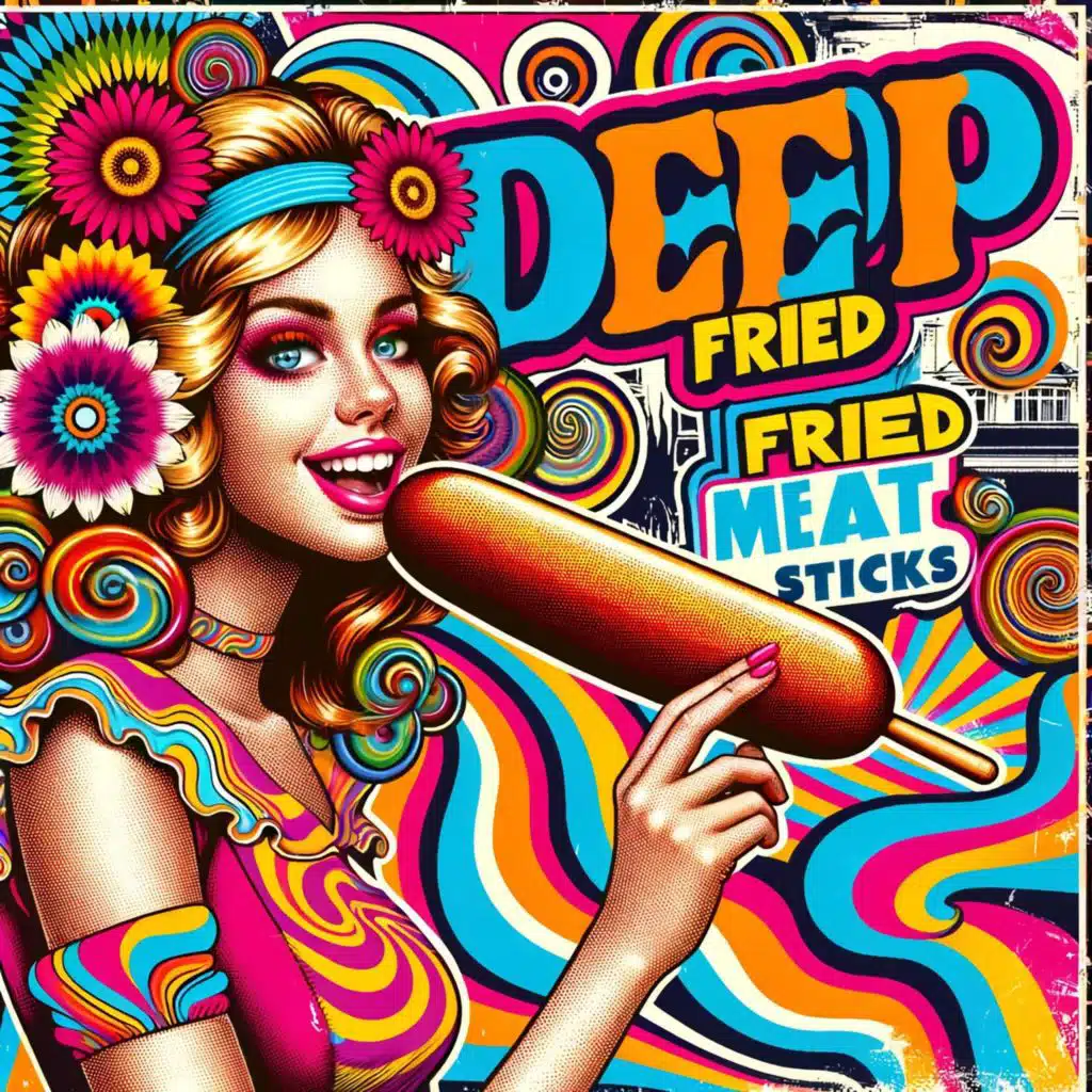 Deep Fried Meat Sticks