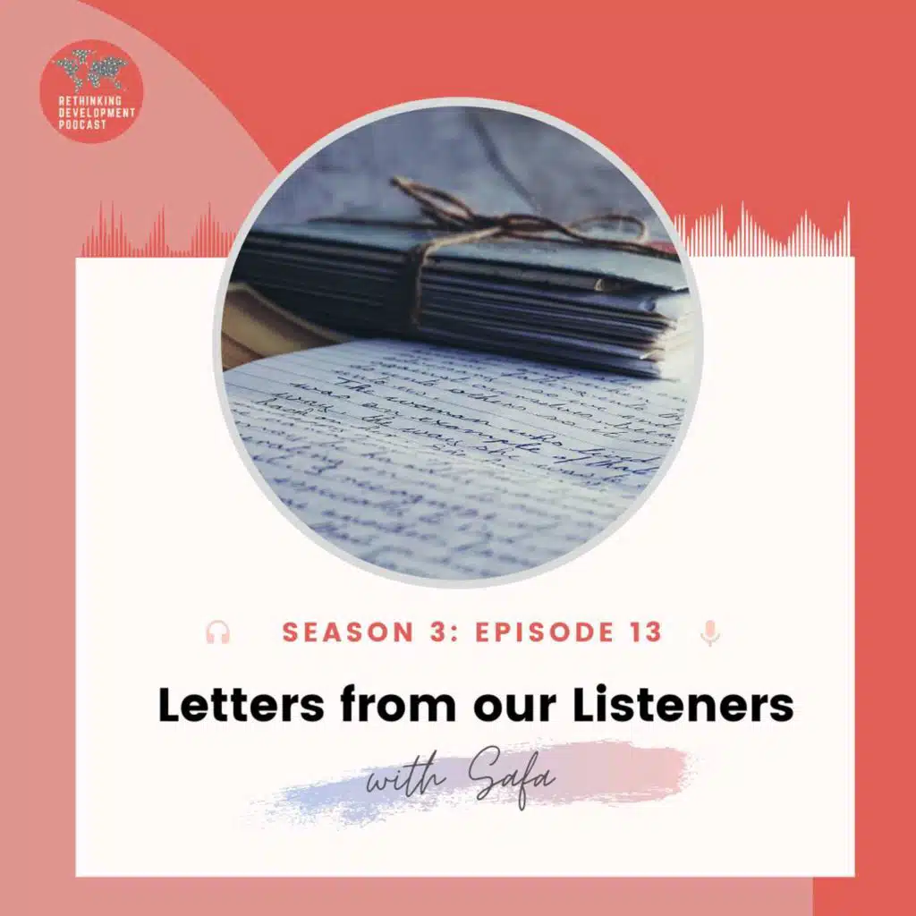 3.13 Letters from our Listeners