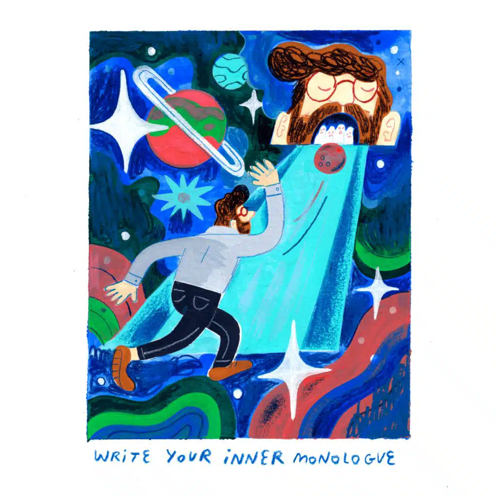 451 - Write Your Inner Monologue (Right Side Out 3 of 6)