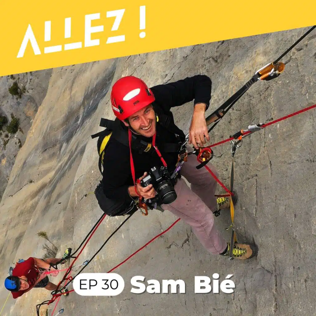 Sam Bié —&nbsp;Le photographe d'escalade aux 175 couvs