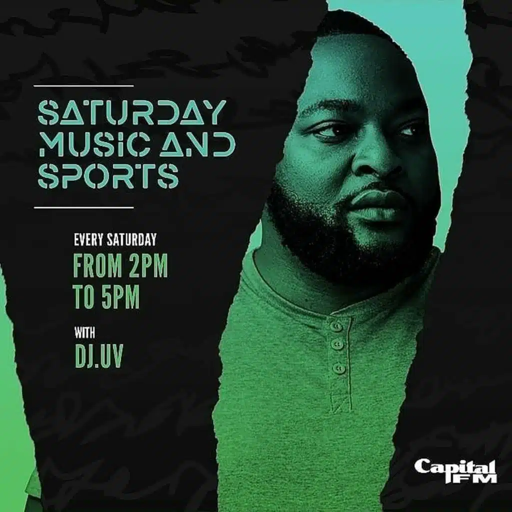 The 20 Minute Fix  20th April on Saturday Music and Sports- DJ UV