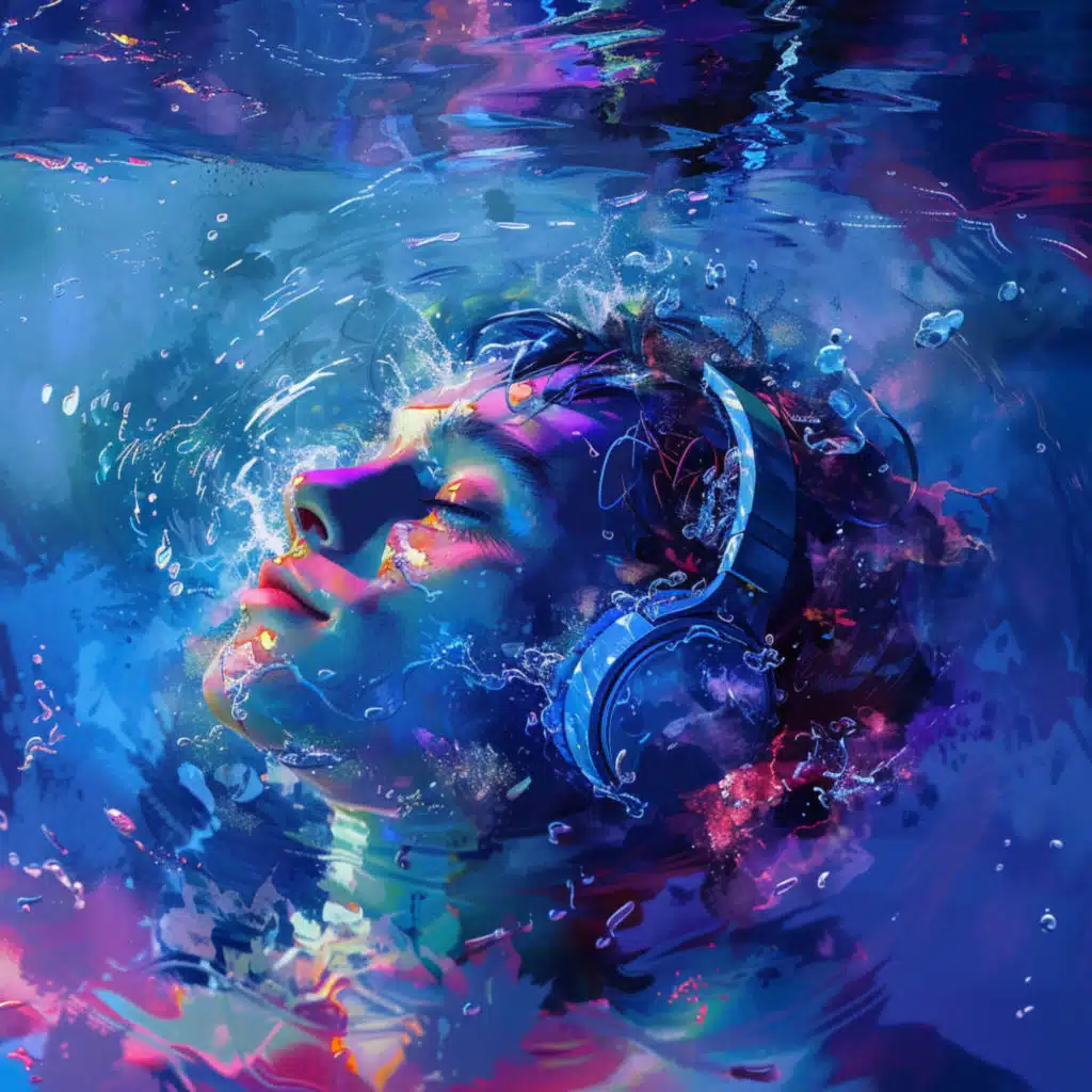 Water's Relaxation Echoes: River and Stream Melodies