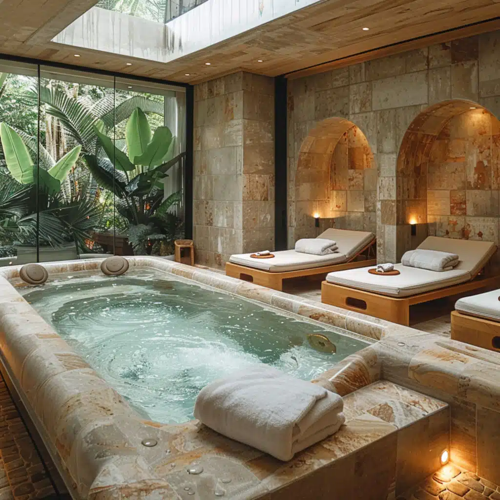 Ambiente De Serenidad Del Spa