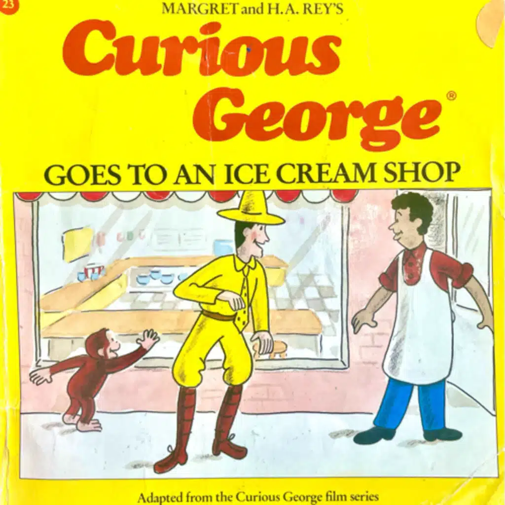 Curious George Goes to an Ice Cream Shop - by Margaret Rey & Alan J. Shalleck