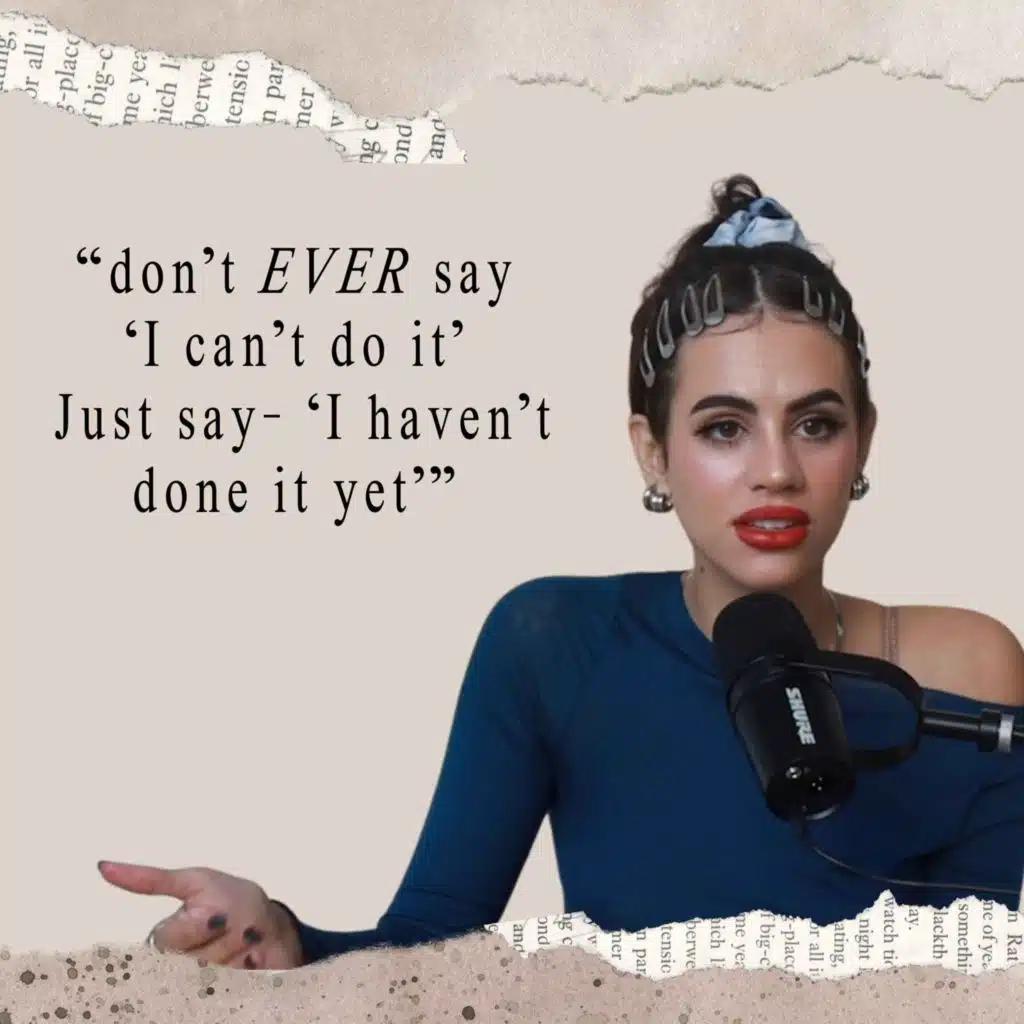 stop DOUBTING yourself